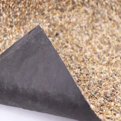 Aquagart Steinfolie 1m x 0,4m breit Für Teichrand Bachlauf Teichfolie Teich Sandfarben Hot