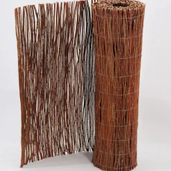 Aquagart Weidenmatte 35m x 150 cm I Sichtschutzmatte aus Weiden Natürlicher Sichtschutz für Garten Best
