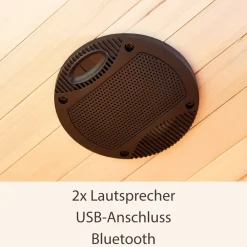 Infrarotkabine Kiruna150 Dual Technologie – 8 Vollspektrumstrahler & 1 Flächenstrahler ^ Artsauna Sale