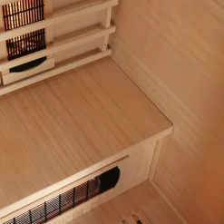 Artsauna Infrarotkabine Wärmekabine Oslo mit Vollspektrumstrahlern & Hemlockholz Discount