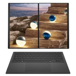 Zenbook Duo UX8407AA-SN262W, 14 Zoll, Touch, 3K, OLED, Intel Core Ultra 9 386H, 32 GB, 1 TB SSD (Moher Gray, Eingabestift, 144 Hz, DisplayHDR True Black 1000) ^ Asus Best
