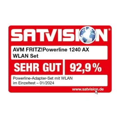 AVM FRITZ!Powerline 1240 AX WLAN Set Discount