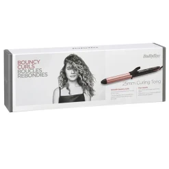 C451E Curling Tongs 25mm Lockenstab rose gold/ schwaz ^ Babyliss Online