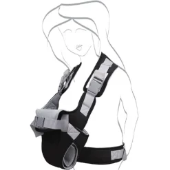 Babytrage Carry go 2 in 1 Bauch- und Hüfttrage von 3 Monaten bis 1 Jahr ^ Moni Best