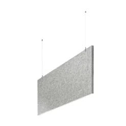 LAUTLOZ baffel-Set - Deckenträger Farbe: , Größe: lichtgrau New
