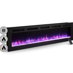 BALDERIA Elektrokamin Leif 70 - Stand, Wand, Einbau, Heizung 1800 W New