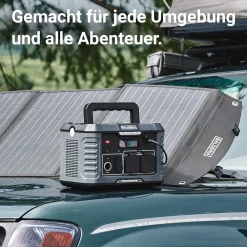  Solarboard 120W - Faltbares Solarpanel für Powerstations ^ BALDERIA