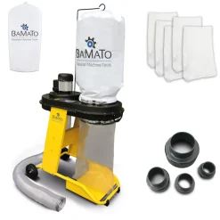 Absauganlage AB-550 inkl. Adapter Set und 5 Spänesäcke ^ BAMATO