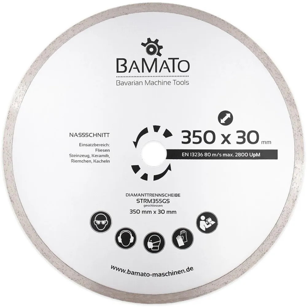 Diamant Trennscheibe 355 x 30 mm STRM355GS ^ BAMATO