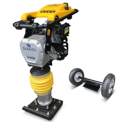 BAMATO Vibrationsstampfer V-85K mit Fahrwerk (schmale Ausführung)