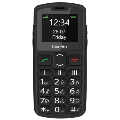 SL230 4G Handy, Schwarz - Modell 2025 (Seniorenhandy, Klapp) ^ Beafon