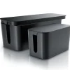BEARWARE Kabelbox Kabelbox mit Gummifüßen - Kabelmanagement / dezente Optik / Ladebox Hot