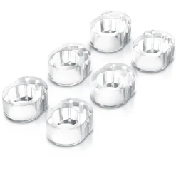Türklinkenpuffer 6er Set - Türgriffpuffer, Türstopper, Stoßfänger 25 x 32 mm ^ BEARWARE Online