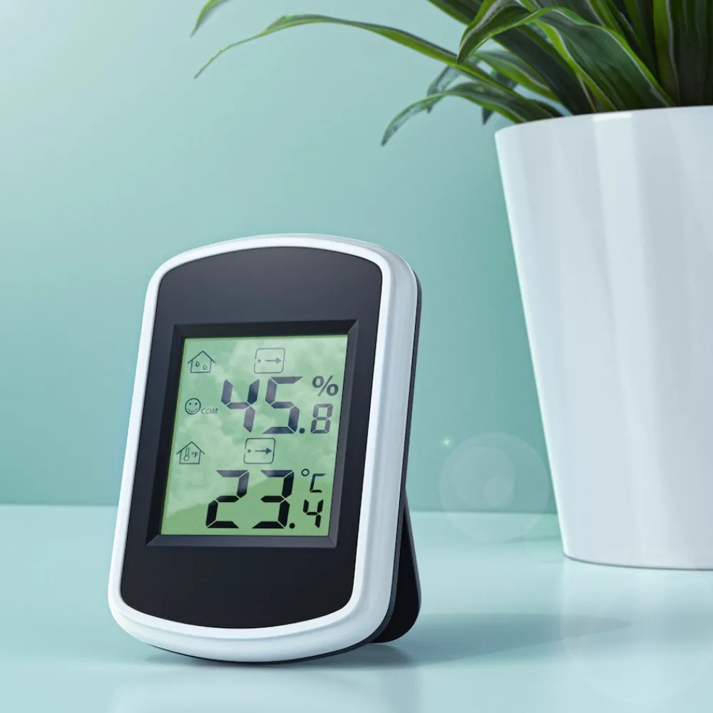 4x Hygrometer, Hygrometer Thermometer, Temperatur & Luftfeuchtigkeit Messgerät ^ BEARWARE Outlet