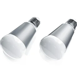 2x Smarte LED-Leuchte, Wifi Smart Lampe, RGB Farbwechsel dimmbar, E27-Gewinde, 7W, 420 Lumen ^ BEARWARE Best