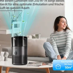 Be Cool Luftbefeuchter und Luftreiniger mit H13-Filter BCLB2402B Discount