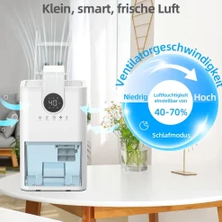Mini-Luftentfeuchter mit 1 Liter Wassertank BC1LLEFHO1 ^ Be Cool
