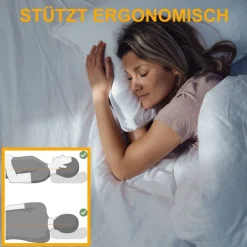Beco Vario Visco Kopfkissen ergonomisch & wendbar | Nackenstützkissen40 x 80 cm