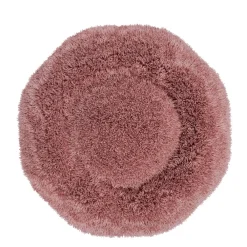 ® Hundebett BALU Donut 50x50x16 cm, waschbar, rutschfest, Polyester, Polypropylen-Füllung, inkl. Kauknochen ^ BENNO