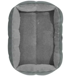® Hundebett SAMMY 65x50x16 cm, quadratisch, Polyester, rutschfest, inkl. Kauknochen ^ BENNO Online