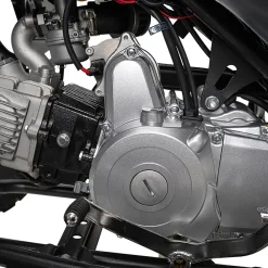 Actionbikes Motors Benzin-Jugend-Quad S-10, 125ccm, ATV, Gepäckträger, Not-Aus-Leine, Halbautomatik, Scheibenbremse Metallic/Rot Sale