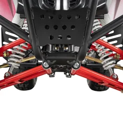 Actionbikes Motors Benzin-Jugend-Quad S-10, 125ccm, ATV, Gepäckträger, Not-Aus-Leine, Halbautomatik, Scheibenbremse Metallic/Rot Sale