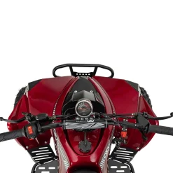 Actionbikes Motors Benzin-Jugend-Quad S-10, 125ccm, ATV, Gepäckträger, Not-Aus-Leine, Halbautomatik, Scheibenbremse Metallic/Rot Sale