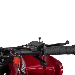 Actionbikes Motors Benzin-Jugend-Quad S-10, 125ccm, ATV, Gepäckträger, Not-Aus-Leine, Halbautomatik, Scheibenbremse Metallic/Rot Sale