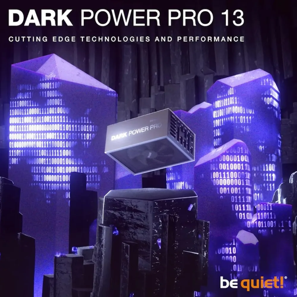 Dark Power Pro 13 1300W, Schwarz, 80 PLUS Titanium, ATX PC-Netzteil ^ be quiet! Best