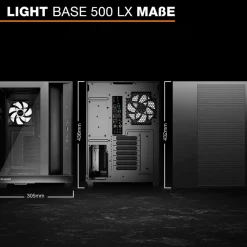Geh Light Base 500 LX Black PC-Gehäuse ^ be quiet! Hot