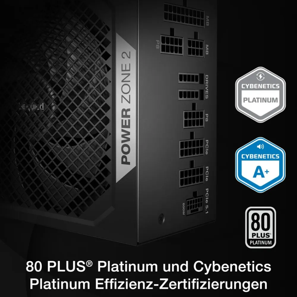 be quiet! POWER ZONE 2 850W 80+ Platinum PC-Netzteil Outlet