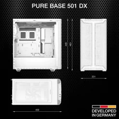 be quiet! Pure Base 501 DX White PC-Gehäuse Best