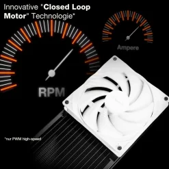 be quiet! 120*120*25 Pure Wings 3 White PWM highspeed Gehäuselüfter Online