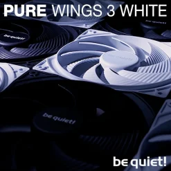 be quiet! 120*120*25 Pure Wings 3 White PWM highspeed Gehäuselüfter Online