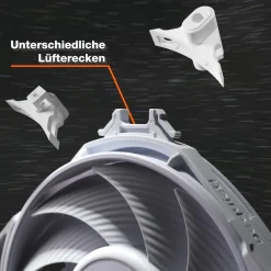 be quiet! 120*120*25 SilentWings 4 White PWM Gehäuselüfter Discount