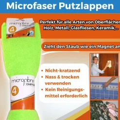 ® Geschirrtuch, Mikrofasertücher, Autopflege, Poliertuch Microfibre Lappen ^ Best Direct Best