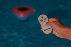 Bestway Inflatables Bestway Dosierschwimmer SolarGlow Pool Chlor LED Solar Schwimmer Poolreinigung Sale
