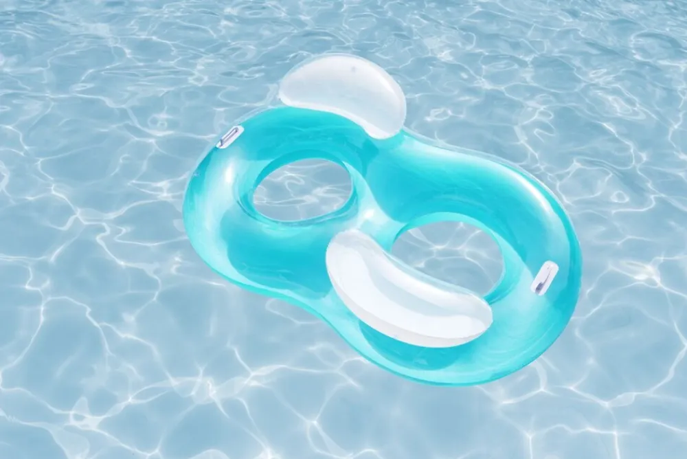 Bestway 2-Personen-Schwimmring Cool Comfort™ mit Rückenlehne 171 x 104 x 47 cm Hot