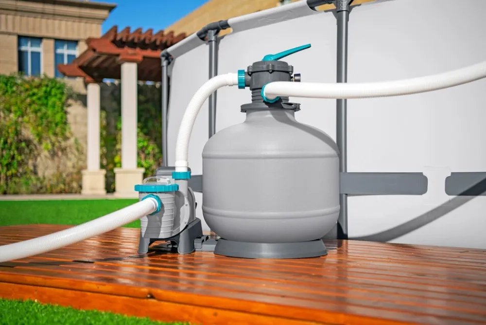 Bestway Inflatables Bestway Sandfilteranlage Sandfilterpumpe 11355l/h Pool Filteranlage mit Timer Clearance