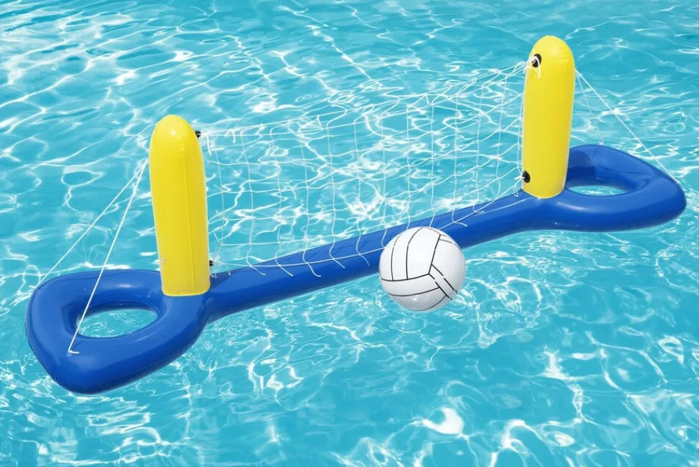 Bestway Schwimmendes Volleyball-Set 252 x 64 cm New