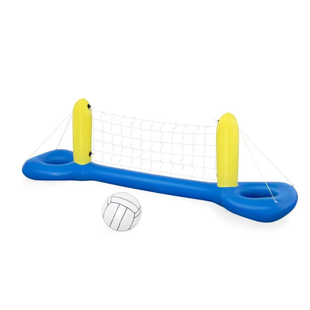 Bestway Schwimmendes Volleyball-Set 252 x 64 cm New