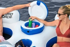 Bestway Schwimmring HydroForce RapidRider II 2Personen 251x132cm Schwimmreifen ^ Bestway Inflatables Sale