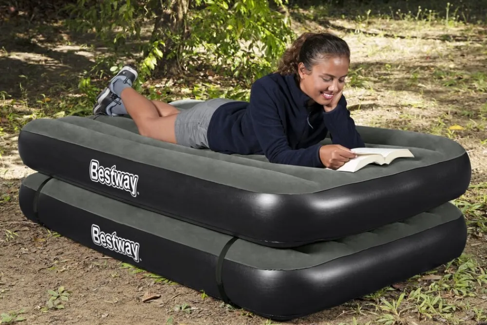 TriTech® 3-in-1-Luftbett Connect and Rest™ 188 x 99 x 25 cm ^ Bestway Sale