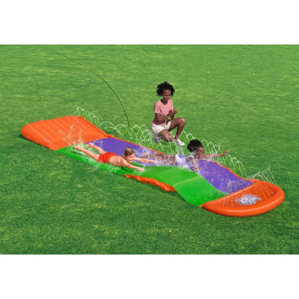 52634 - Wasserrutsche - Splashcoaster Double Slide (4,7m) ^ Bestway