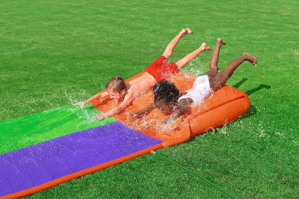 52634 - Wasserrutsche - Splashcoaster Double Slide (4,7m) ^ Bestway