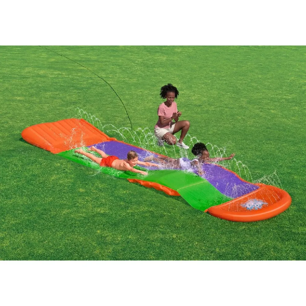 52634 - Wasserrutsche - Splashcoaster Double Slide (4,7m) ^ Bestway