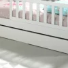 Bettschublade zum Juniorbett, Ausf. MDF weiß lackiert ^ vipack
