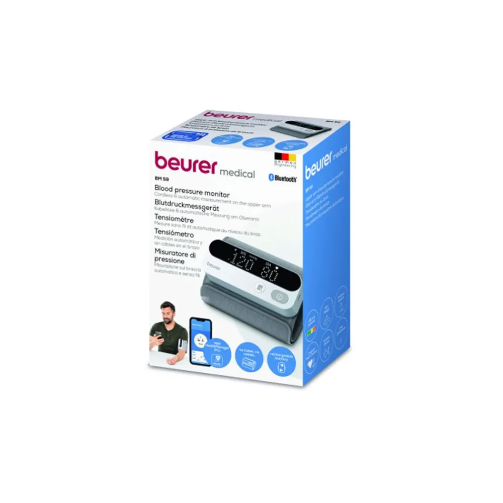 Beurer BM 59 Oberarm-Blutdruckmessgerät Hot