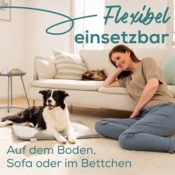 Beurer PP 220 Sammy Heizmatte (2 Temperaturstufen, 4 Timer-Stufen, Handschalter, wasserdicht nach IPX7, kratzfest, Bisschutz um Stromkabel, Überhitzungsschutz, Bezug maschinenwaschbar bei 30°C) Discount