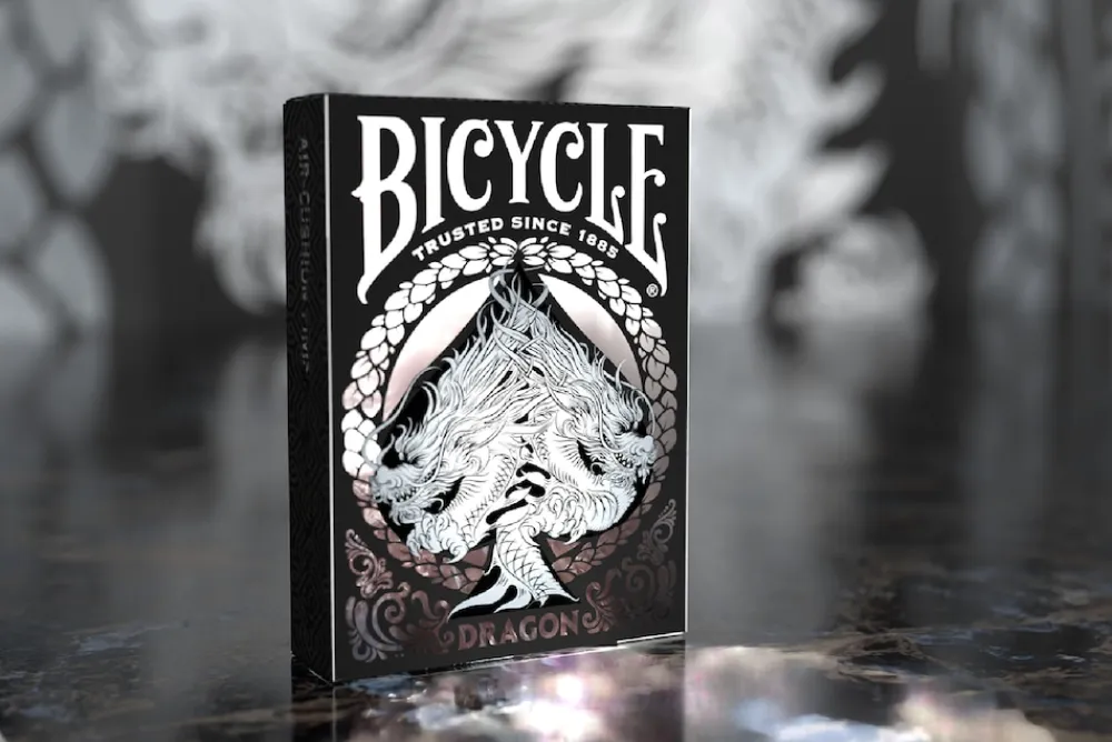 Cartamundi Bicycle® Kartendeck - Black Dragon Kartenspiel Spielkarten Pokerkarten Single Deck Hot